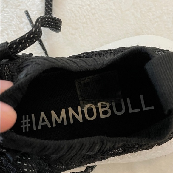 NOBULL Black and White Knit Sneakers - Picture 7 of 9